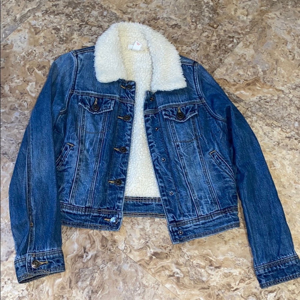 Sherpa Jean Jacket (girls) Cat&Jack